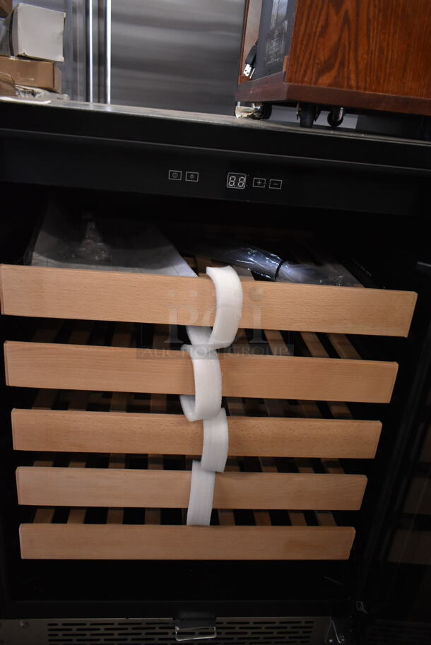 BRAND NEW SCRATCH AND DENT! Whynter BWR-541STS Metal Commercial 24" 54 Bottle Wine Cooler Merchandiser. 115 Volts, 1 Phase. Tested and Working! - Image 5 of 7