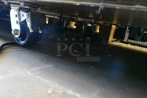 BRAND NEW SCRATCH AND DENT! 2022 Avantco 178CBE52HC Stainless Steel Commercial 2 Drawer Chef Base on Commercial Casters. 115 Volts, 1 Phase. Tested and Working! - Image 5 of 9