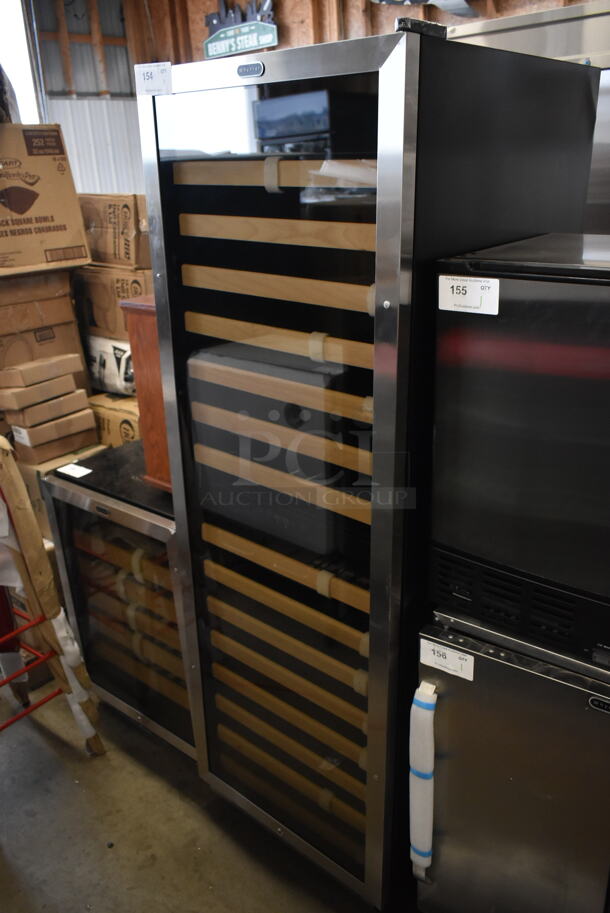 BRAND NEW SCRATCH AND DENT! Whynter BWR-1642DZ Metal Commercial Single Door Reach In 164 Bottle Dual Zone Wine Cooler Merchandiser. 120 Volts, 1 Phase. Tested and Working! - Image 4 of 6