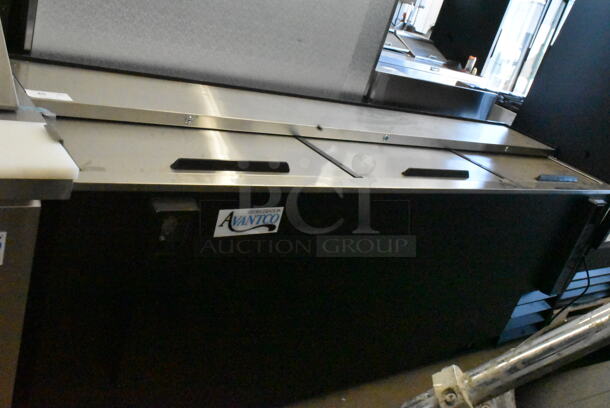BRAND NEW SCRATCH AND DENT! 2023 Avantco 178HBB95HC Metal Commercial Back Bar Bottle Cooler w/ 3 Sliding Lids. 115 Volts, 1 Phase. Tested and Working! - Image 2 of 6