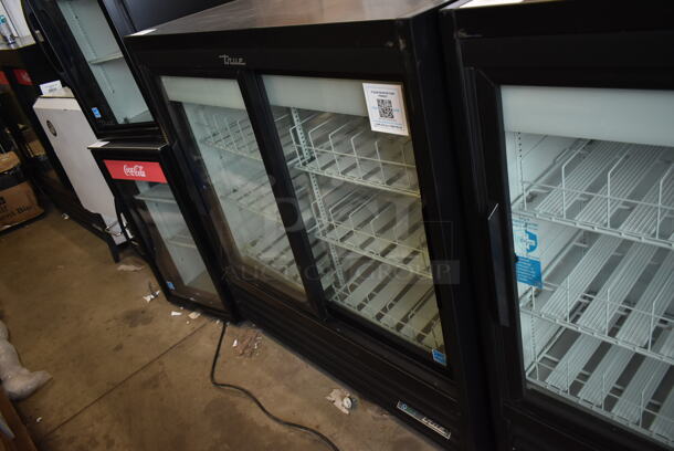 2024 True GDM-41SL-48-HC-LD Metal Commercial 2 Door Reach In Cooler Merchandiser w/ Poly Coated Racks. 115 Volts, 1 Phase. Tested and Working! - Image 2 of 6