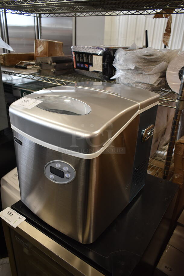 BRAND NEW SCRATCH AND DENT! Whynter IMC-490SS Portable 49lb Freestanding Stainless Steel Ice Maker. 115 Volts, 1 Phase. Tested and Working! - Image 4 of 8