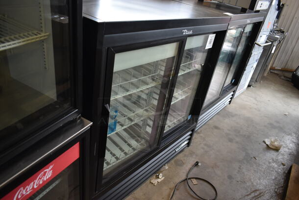 2024 True GDM-41SL-48-HC-LD Metal Commercial 2 Door Reach In Cooler Merchandiser w/ Poly Coated Racks. 115 Volts, 1 Phase. Tested and Working! - Image 3 of 6