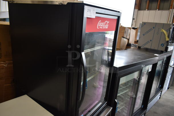 2024 True GDM-06-34-HC Metal Commercial Single Door Mini Cooler Merchandiser w/ Poly Coated Racks. 115 Volts, 1 Phase. Tested and Working! - Image 3 of 5