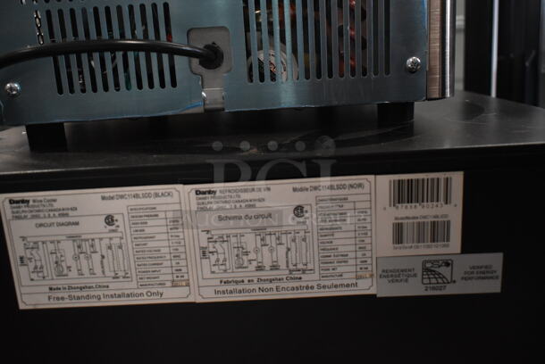 BRAND NEW SCRATCH AND DENT! Danby DWC114BLSDD 38 Bottle Dual Zone Freestanding Wine Cooler Merchandiser. 115 Volts, 1 Phase. Tested and Working! - Image 5 of 5