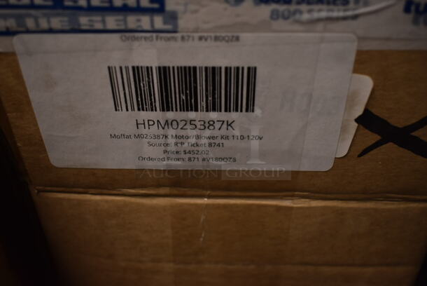 BRAND NEW SCRATCH AND DENT! Moffat HPM025387K Motor/Blower Kit 110-120v - Image 5 of 5