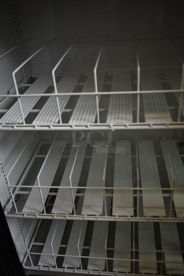 2024 True GDM-41SL-48-HC-LD Metal Commercial 2 Door Reach In Cooler Merchandiser w/ Poly Coated Racks. 115 Volts, 1 Phase. Tested and Working! - Image 6 of 6