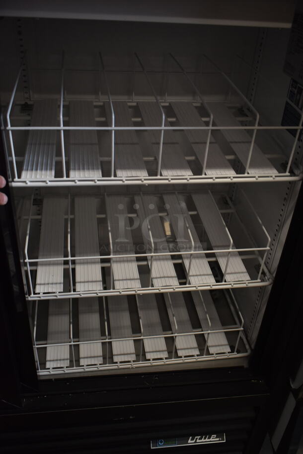 2024 True GDM-41SL-48-HC-LD Metal Commercial 2 Door Reach In Cooler Merchandiser w/ Poly Coated Racks. 115 Volts, 1 Phase. Tested and Working! - Image 6 of 6