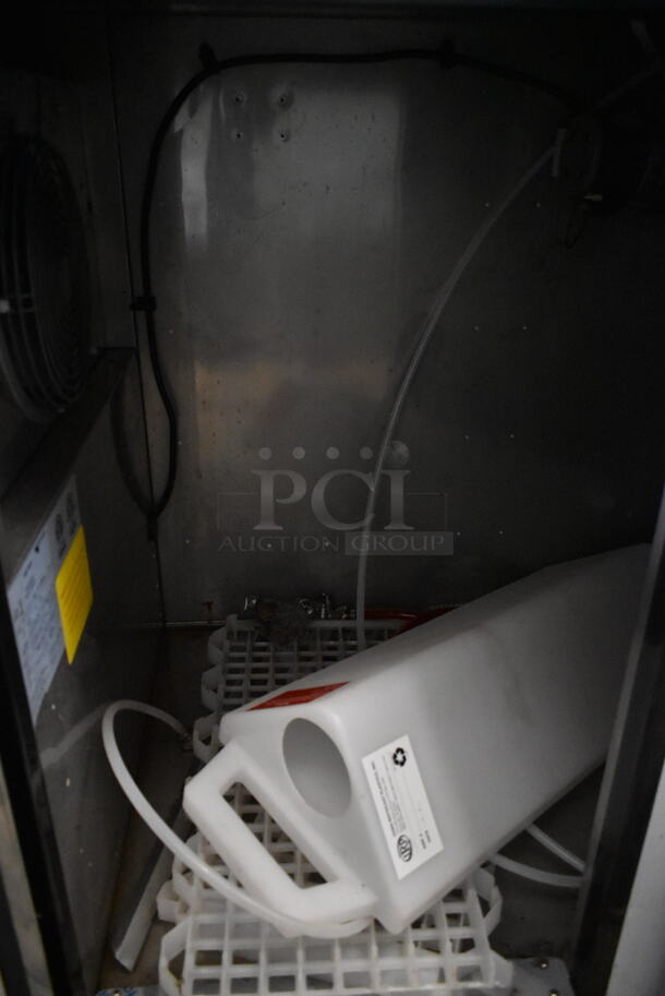 2019 Micro Matic MBB 78 S E WW HC Stainless Steel Commercial 3 Door Back Bar Cooler. 115 Volts, 1 Phase. Tested and Powers On But Does Not Get Cold - Image 3 of 7