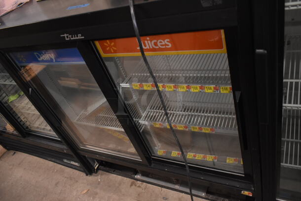 2016 True GDM-41SL-48-HC-LD Metal Commercial 2 Door Reach In Cooler Merchandiser w/ Poly Coated Racks. 115 Volts, 1 Phase. Tested and Working! - Image 2 of 3