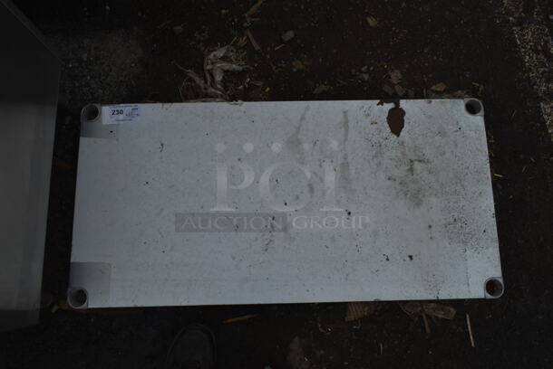BRAND NEW SCRATCH AND DENT! Metal Commercial Under Shelf.  - Image 1 of 3