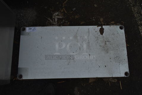 BRAND NEW SCRATCH AND DENT! Metal Commercial Under Shelf. 