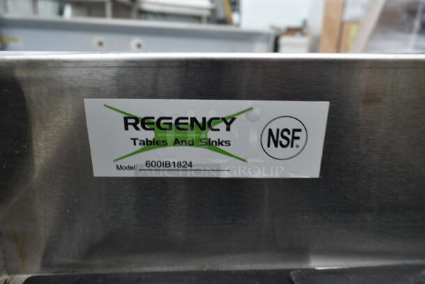 BRAND NEW SCRATCH AND DENT! Regency 600IB1824 Stainless Steel 18" x 24" Underbar Ice Bin - 77 lb. - Image 3 of 3