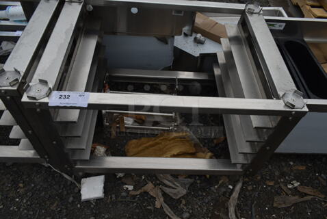 BRAND NEW SCRATCH AND DENT! Stainless Steel Commercial Pan Rack Equipment Stand. 