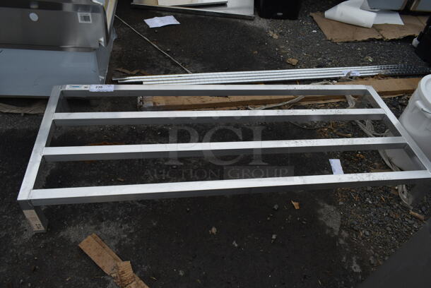 BRAND NEW SCRATCH AND DENT! Regency 600DUN24608 60" x 24" x 8" Aluminum Dunnage Rack - 1850 lb. Capacity - Image 2 of 4