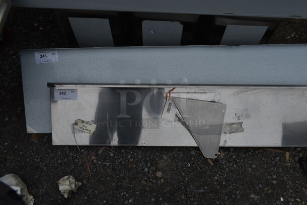 BRAND NEW SCRATCH AND DENT! Advance Tabco WS-KD-48 109WSKD48 48" Wall Shelf - Stainless Steel - Image 2 of 2