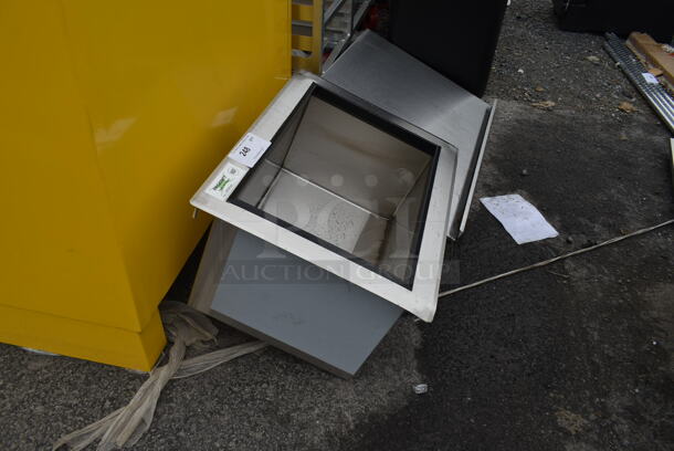 BRAND NEW SCRATCH AND DENT! Regency 600DIIB1824 18" x 24" Stainless Steel Drop-In Ice Bin. No Lid.  - Image 4 of 4