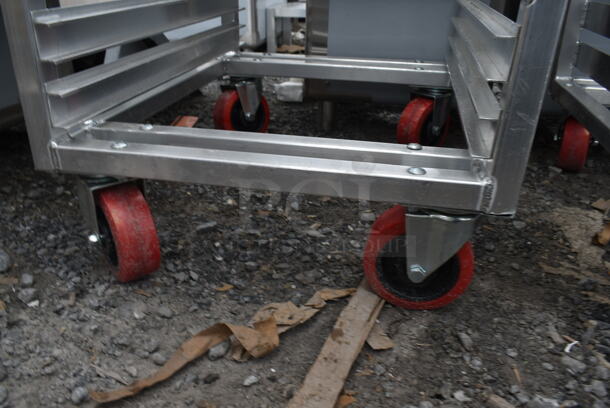 BRAND NEW SCRATCH AND DENT! Channel AXD570 Metal 39 Pan Heavy-Duty End Load Bun / Sheet Pan Rack - Assembled - Image 3 of 3