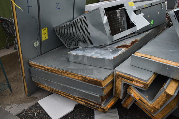 8'x8' Norlake SELF CONTAINED Walk In Freezer Box w/ Copeland FJEF-0108-CFV-060 208-230 Volt, 1 Phase Compressor and Norlake CPF075DC-A 208-230 Volt, 1 Phase Condenser. No Floor. - Image 3 of 12