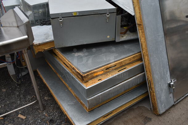 8'x8' Norlake SELF CONTAINED Walk In Freezer Box w/ Copeland FJEF-0108-CFV-060 208-230 Volt, 1 Phase Compressor and Norlake CPF075DC-A 208-230 Volt, 1 Phase Condenser. No Floor. - Image 8 of 12