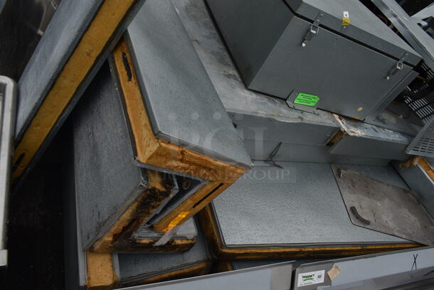 8'x8' Norlake SELF CONTAINED Walk In Cooler Box w/ Copeland FJEF-0100-CAV-260 208-230 Volt, 1 Phase Compressor and Norlake CPB075DC-A 208-230 Volt, 1 Phase Condenser. No Floor.  - Image 3 of 11