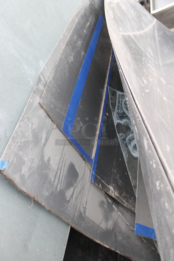 8 Stainless Steel Panels. Includes 47x1x18. 8 Times Your Bid! - Image 3 of 4