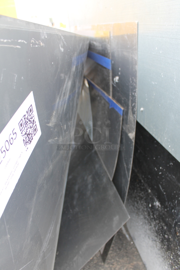 8 Stainless Steel Panels. Includes 47x1x18. 8 Times Your Bid! - Image 4 of 4