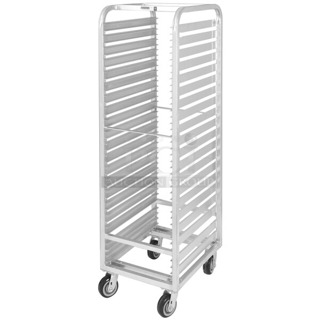 BRAND NEW SCRATCH AND DENT! Channel AXD570 Metal 39 Pan Heavy-Duty End Load Bun / Sheet Pan Rack - Assembled