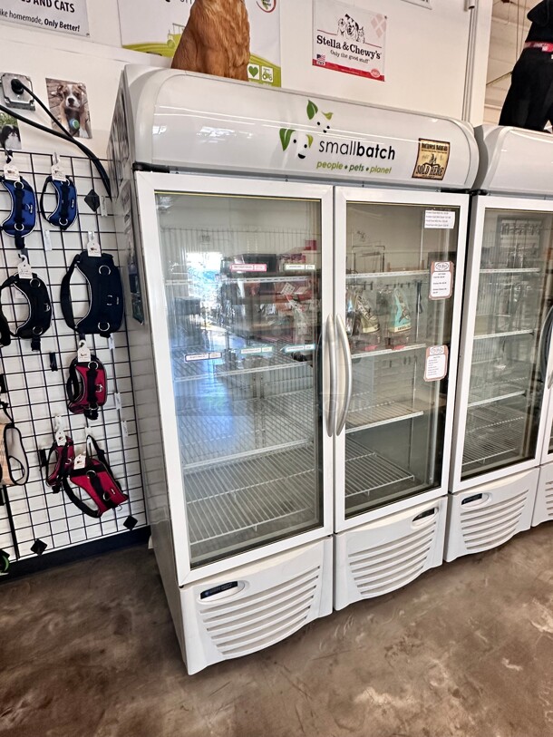 Late Model Minus Forty Model 44-UDGF 44 Cu Ft Two Glass Door Freezer with LED Lighting 115 Volt Working - Image 4 of 8