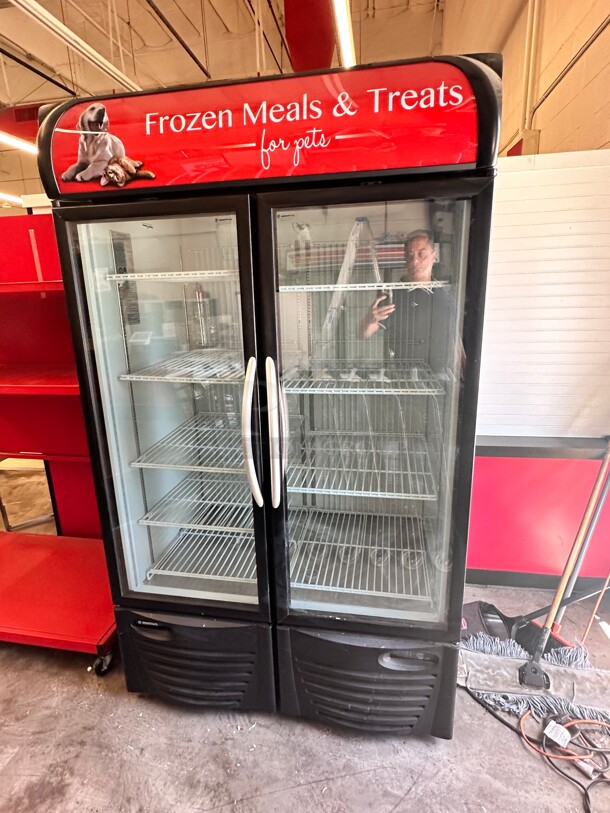 Late Model Minus Forty 43-UDGF 43 Cu Ft Double Door Freezer 115 Volt Working - Image 4 of 5