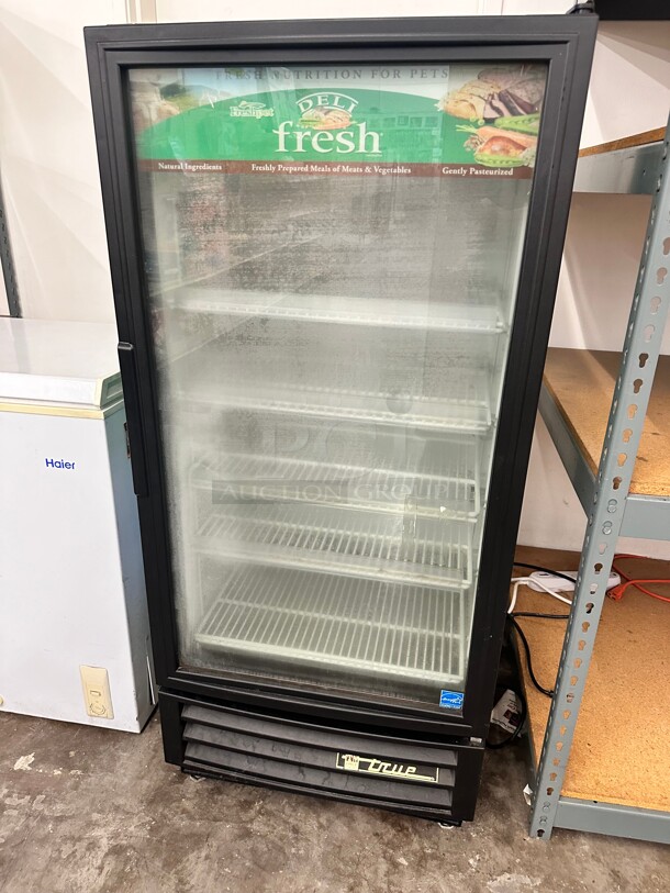 True GDM-10 24 inch One Section Glass Door Merchandiser, (1) Right Hinge Door, 115v Working - Image 1 of 5