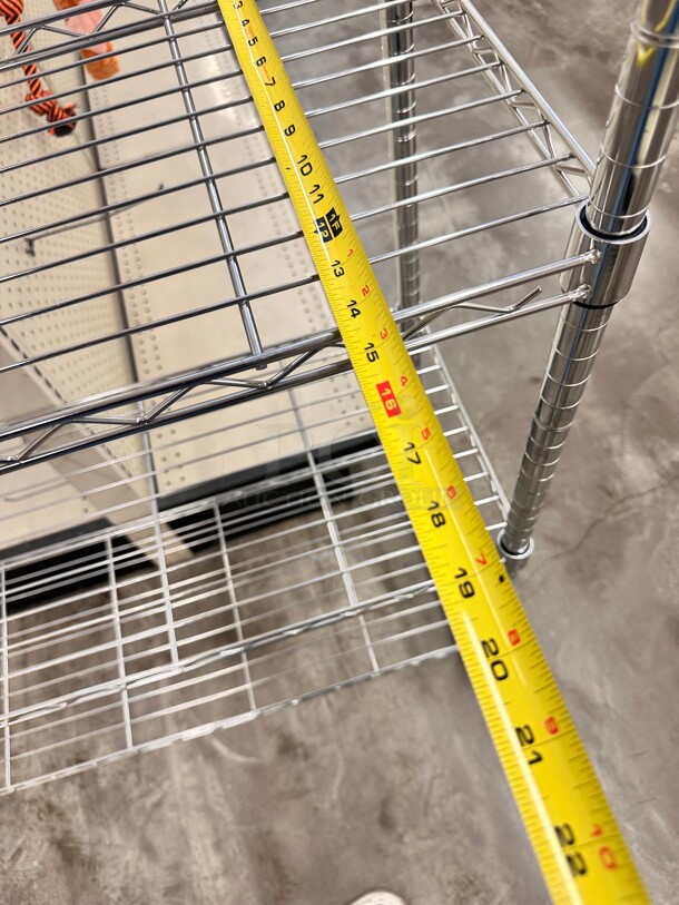 Commercial 36 inch Stainless Steel Wire Rack NSF - Image 2 of 4