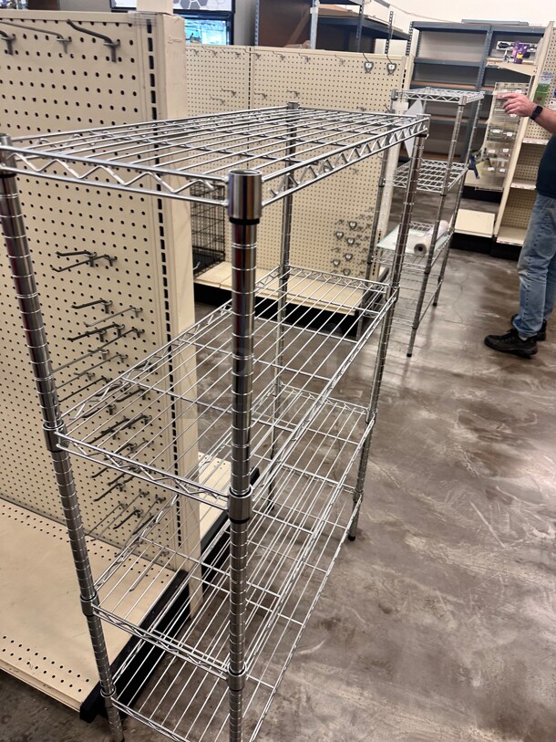 Commercial 36 inch Stainless Steel Wire Rack NSF - Image 4 of 4