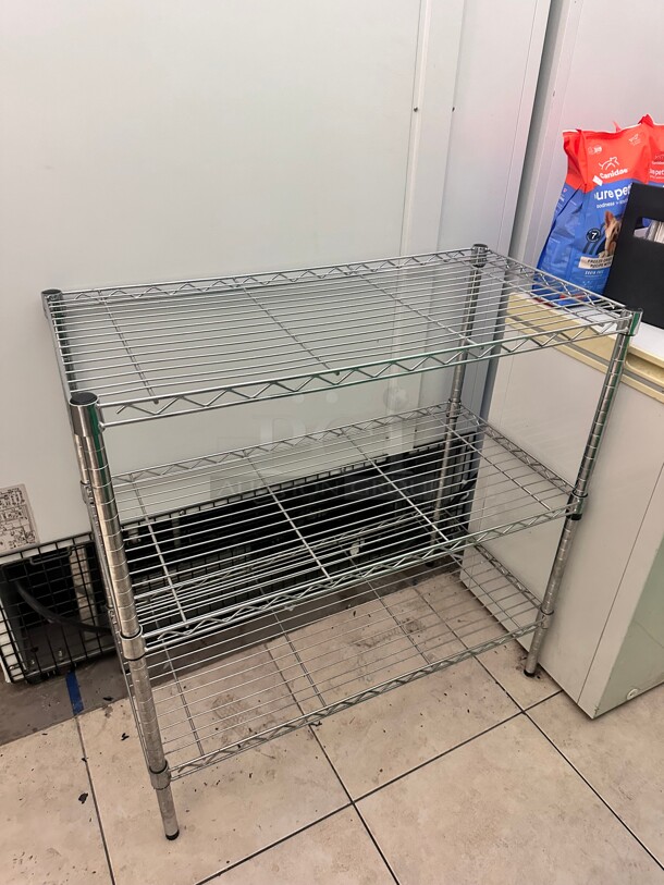 Commercial 36 inch Stainless Steel Wire Rack NSF  - Image 2 of 6