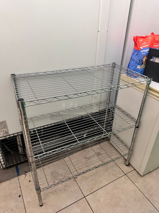 Commercial 36 inch Stainless Steel Wire Rack NSF  - Image 3 of 6