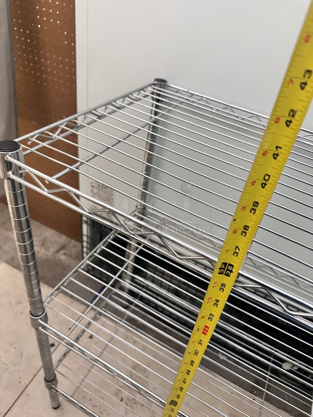 Commercial 36 inch Stainless Steel Wire Rack NSF  - Image 4 of 6