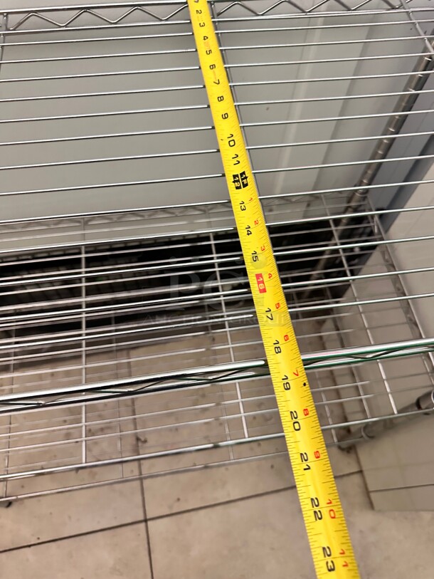 Commercial 36 inch Stainless Steel Wire Rack NSF  - Image 5 of 6