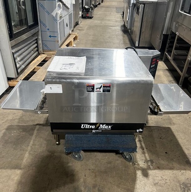 Like New Late Model! 2021 Star Ultra Max Electric Conveyor Oven! With Digital Controls! Working When Removed! MODEL UM1850A 208V 1PH - Image 2 of 10