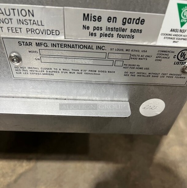 Like New Late Model! 2021 Star Ultra Max Electric Conveyor Oven! With Digital Controls! Working When Removed! MODEL UM1850A 208V 1PH - Image 7 of 10