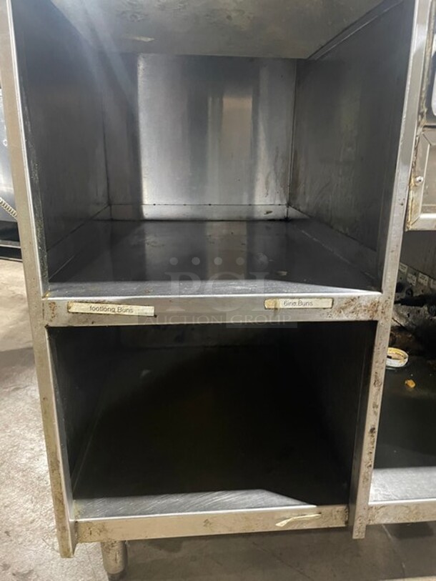 Franke All Stainless Steel Working Table With 2 Underneath Storage Space And Warming Drawer! 120V 1PH - Image 6 of 9
