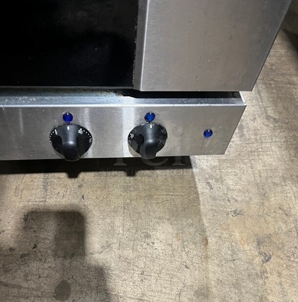 Turbofan Moffat Commercial Countertop Electric Powered Convection Oven! With View Through Door! Metal Oven Racks! All Stainless Steel! Working When Removed! - Image 2 of 10