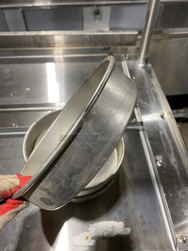 Stainless Steel Round Pans! 5x Your Bid! - Image 4 of 6