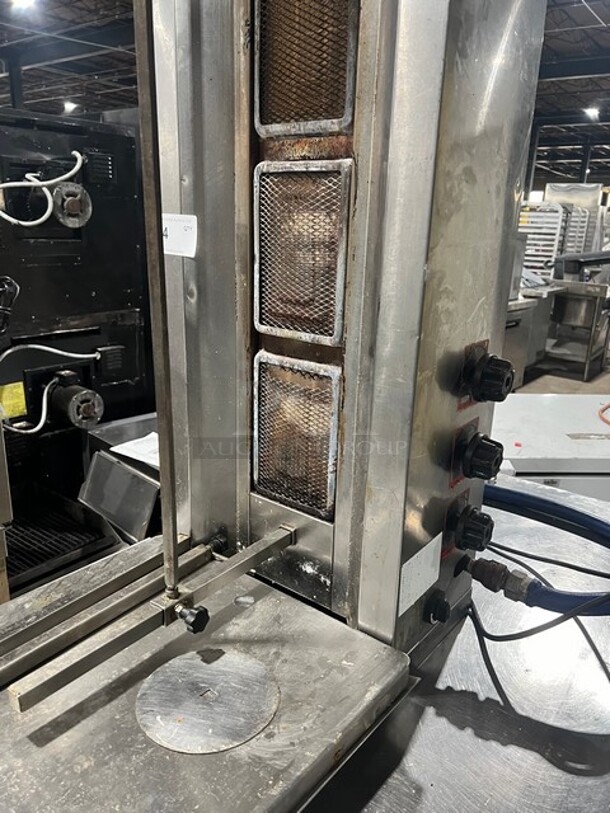 Commercial Stainless Steel Kebab 3 Burner Compact Machine! Working When Removed! - Image 3 of 6