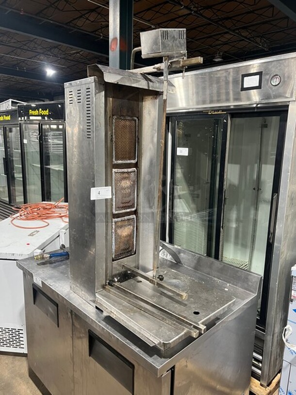 Commercial Stainless Steel Kebab 3 Burner Compact Machine! Working When Removed! - Image 4 of 6