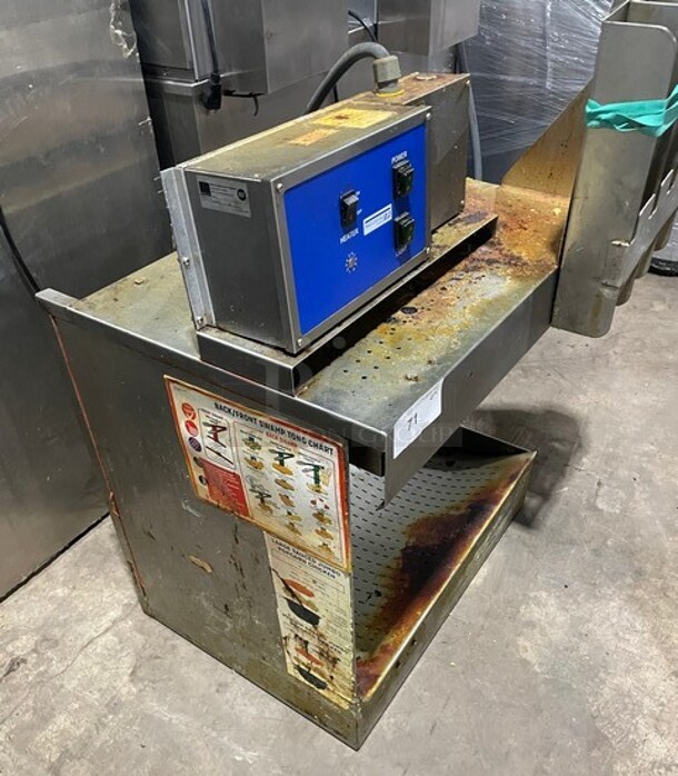 Prince Castle Fry Warmer Dump Station! MODEL HPC-1SNCA SN: EMGK193256X 208-240V  - Image 2 of 10