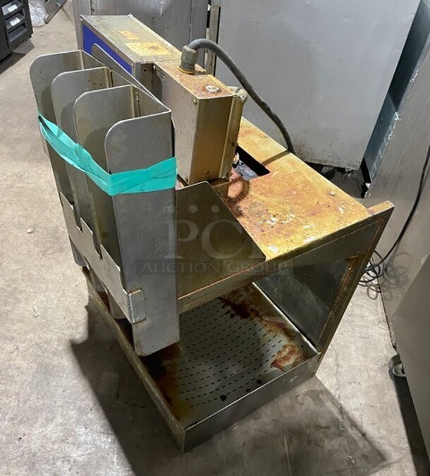Prince Castle Fry Warmer Dump Station! MODEL HPC-1SNCA SN: EMGK193256X 208-240V  - Image 4 of 10