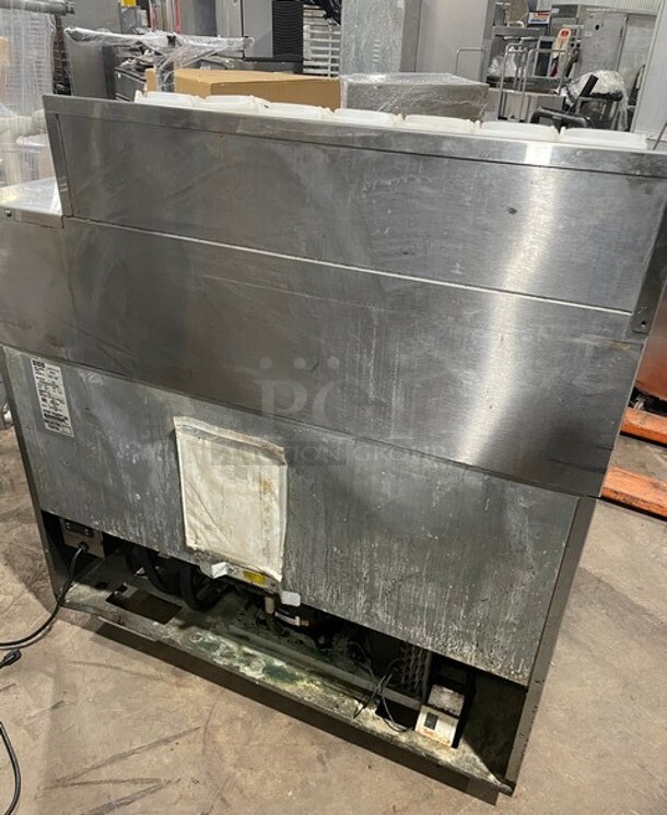 Franke Custom Made All Stainless Steel Tripple Tear Sandwich Prep Table! MODEL FNT60 SN: 304170000894 115V 1PH - Image 3 of 9