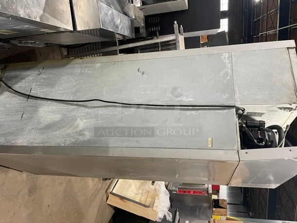 Beverage Air Stainless Steel Commercial 2 Half Size Door Reach In Cooler! On Commercial Casters! MODEL HR1-1HS SN: 12205555 115V 1PH - Image 3 of 9
