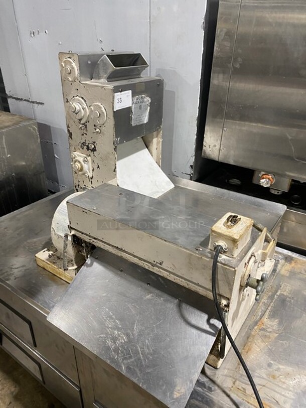 Acme All Stainless Steel Commercial Countertop Dough Sheeter! SN:7-3043 115V 1PH - Image 2 of 11