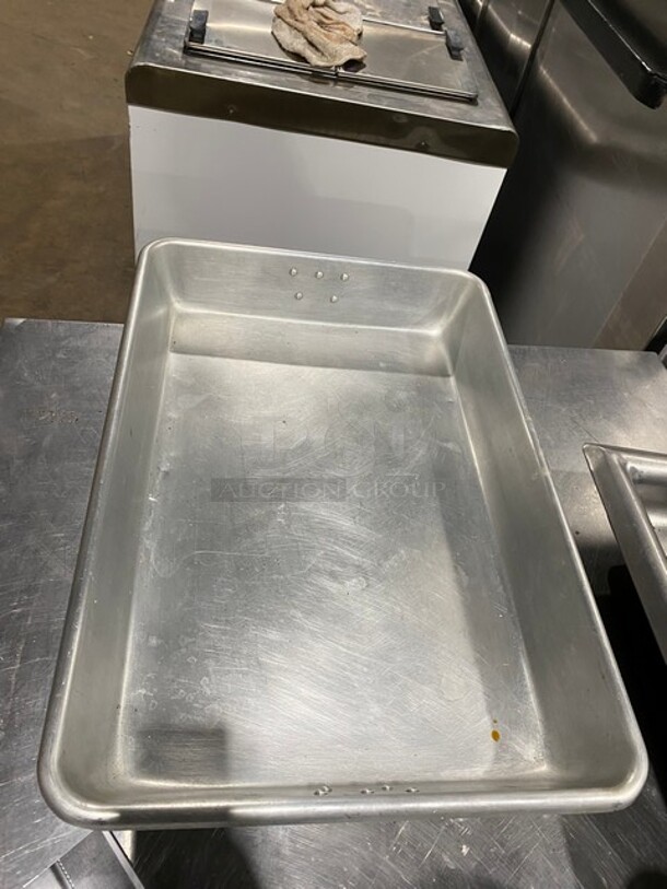 Winco Aluminum Roasting Pan! MODEL ALRP1826H - Image 1 of 6